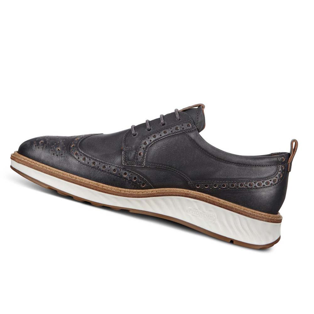 Ecco St.1 Hybrid Brogue Pensko Herre Svarte | NO 527YXF